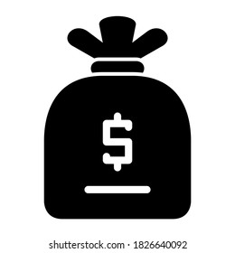 Ganancia, Factura, Factura, Regalo, Ahorro de Dinero. Icono de glifo sólido financiero.