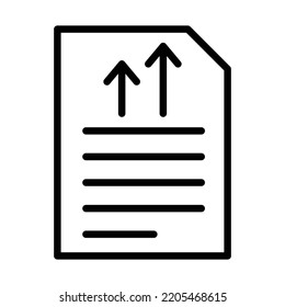Earning  Report Vector Icon which is suitable for commercial work and easily modify or edit it

