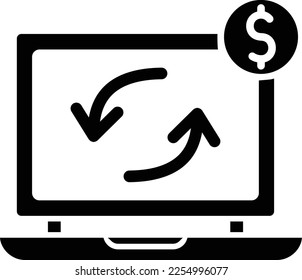 Earning Update  Vector Icon which is suitable for commercial work and easily modify or edit it
