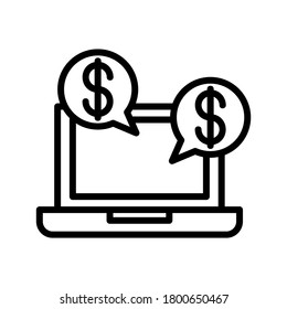 Earnings icon or logo isolated sign symbol vector illustration - high quality black style vector icons
