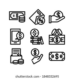 earnings icon or logo isolated sign symbol vector illustration - Collection of high quality black style vector icons
