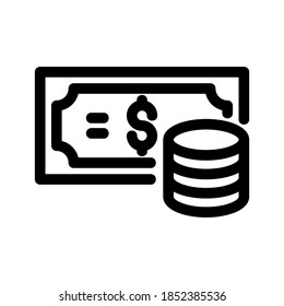 Earnings icon or logo isolated sign symbol vector illustration - high quality black style vector icons
