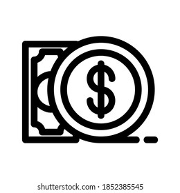 Earnings icon or logo isolated sign symbol vector illustration - high quality black style vector icons
