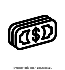 Earnings icon or logo isolated sign symbol vector illustration - high quality black style vector icons
