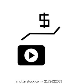 earnings icon or logo isolated sign symbol vector illustration - high quality black style vector icons
