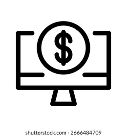 Icono de ganancias Ilustración de diseño de símbolo de Vector