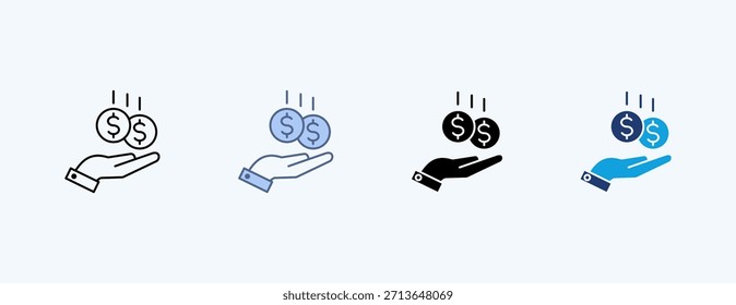 Illustrationsvektor für mehrere Symbole