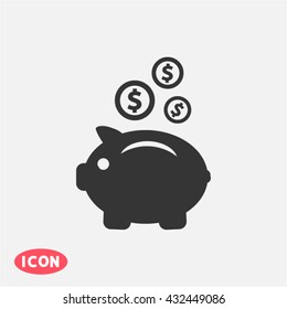 earnings .Vector icon 10 EPS