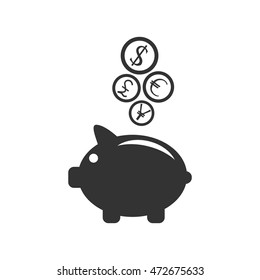 earnings .Vector icon 10 EPS