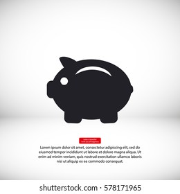 earnings .Vector icon 10 EPS