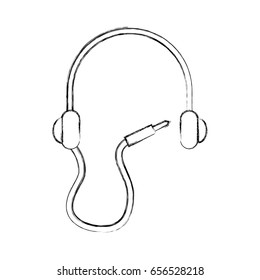 earphone device isolated icon