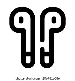 earphone for electronic icon lineal