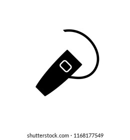 earphone headset, vector icon