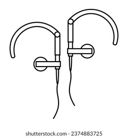 Earphone Icon For Logo And More
