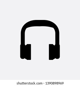 earphone icon sign signifier vector