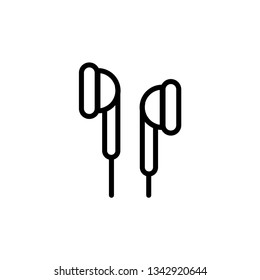 earphone icon template