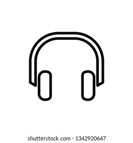 earphone icon template