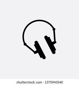 earphone icon vector