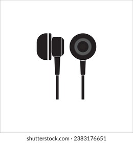 SYMBOL-DESIGN DES EARPHONSYMBOL-VEKTORGRAFIK