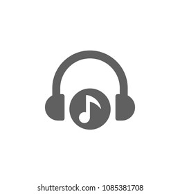 Earphone icon vector. Symbol for your web site design, logo, app, UI. Vector illustration, EPS