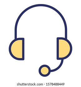 
Earphone  Isolated Vector Icon fully editable
