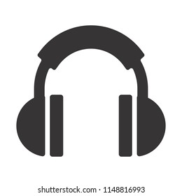 Earphone logo. Headphone logo. Headset Symbol. Vector eps 08.