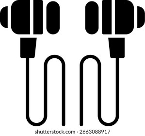 Ohrhörer Neu Kreativ Symbol Design Vektor