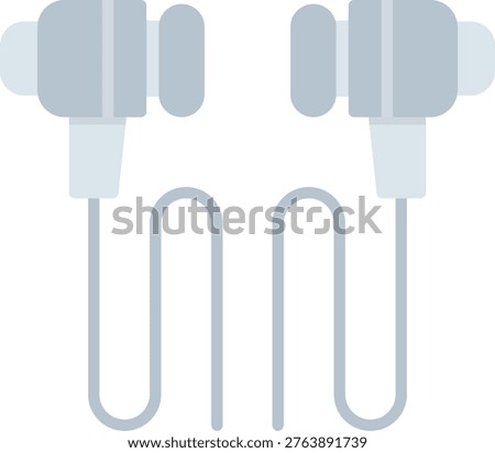 Earphone New Creative Icon Design Vector