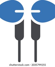 Ohrentelefon-Vektorsymbol