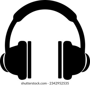 Earphone vector, graphic illustration with an elegant and futuristic design featuring modern earphones. Suitable for technology, music, entertainment, or audio device design projects.