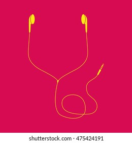 Auriculares con icono de conector
