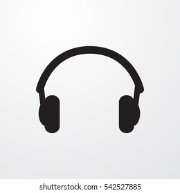 earphones icon illustration isolated vector sign symbol