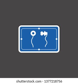 earphones icon for listen