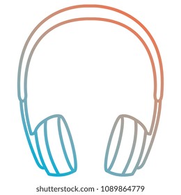 earphones music device icon
