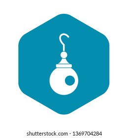 Earring icon. Simple illustration of earring vector icon for web