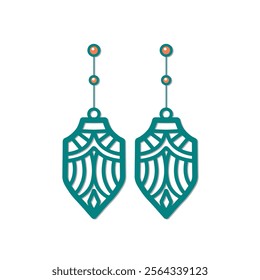 Earring laser cut design set