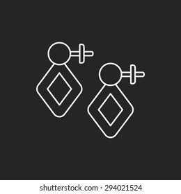 earring line icon