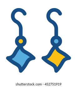 Earring Vector Icon