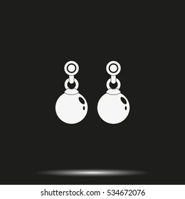 Earrings Icon.