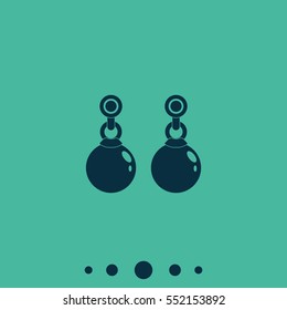 Earrings icon.