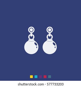 Earrings icon.