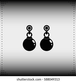 Earrings icon.