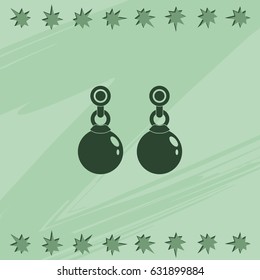 Earrings icon.