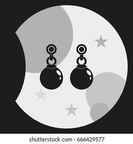 Earrings icon.