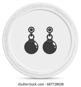 Earrings icon.