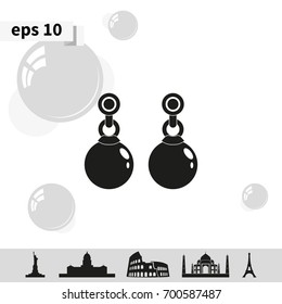 Earrings icon.