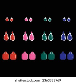 Earrings Set with Different Designs