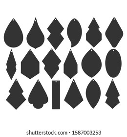 Buy Earring Templates for Laser Cutting Decoration Pattern Cut Online in  India  Etsy