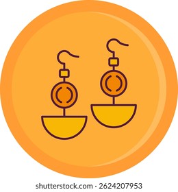 Diseño de ícono de Vector de línea de ganancias
