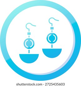 Diseño de ícono de Vector de línea de ganancias